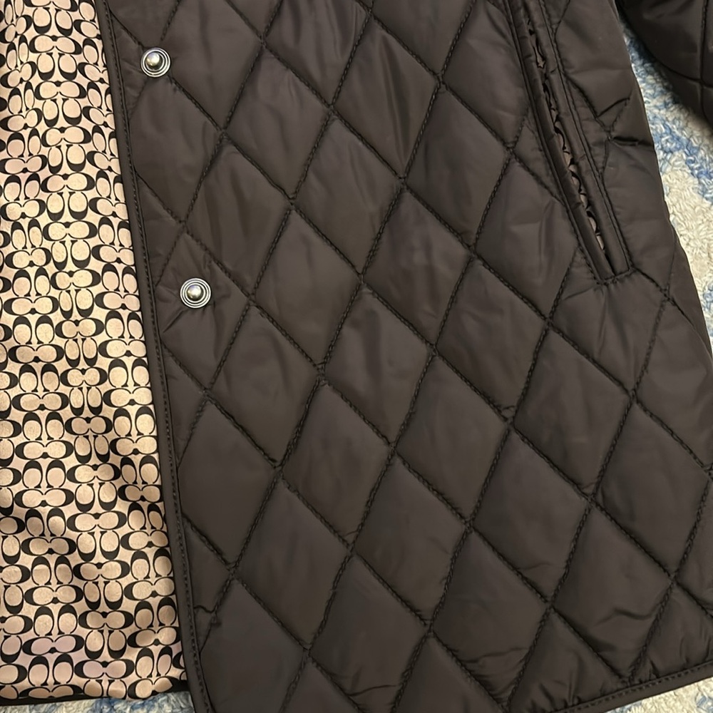 Coach quilted jacket - Picture 2 of 4
